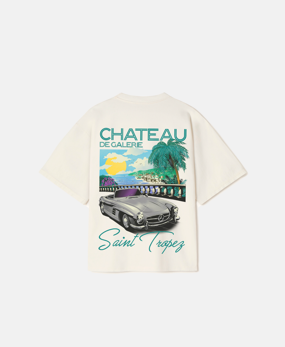 Château de Galerie T-Shirt | Bone White – Core Galerie