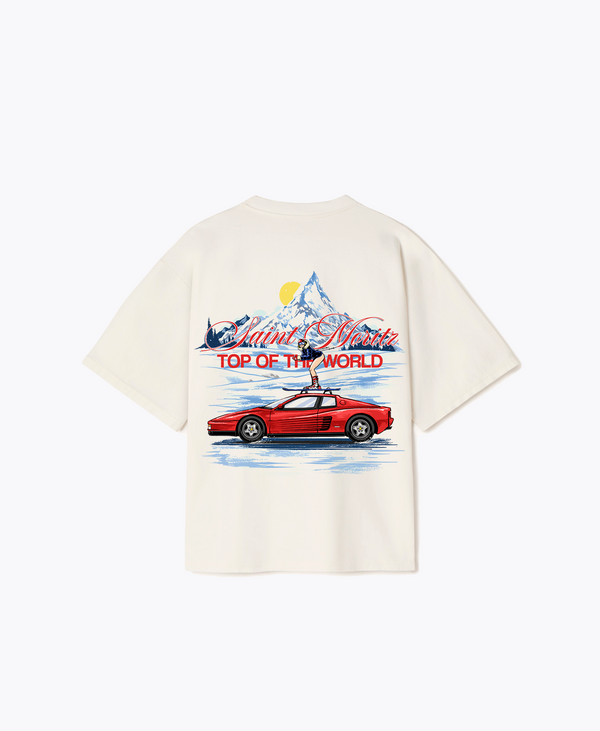 St. Moritz T-Shirt | Bone White