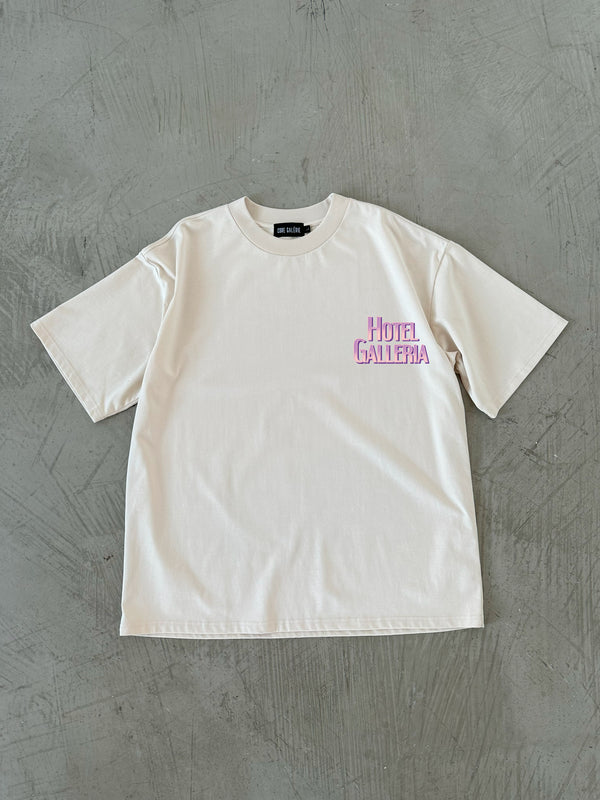 Hotel Galleria T-Shirt | Bone White