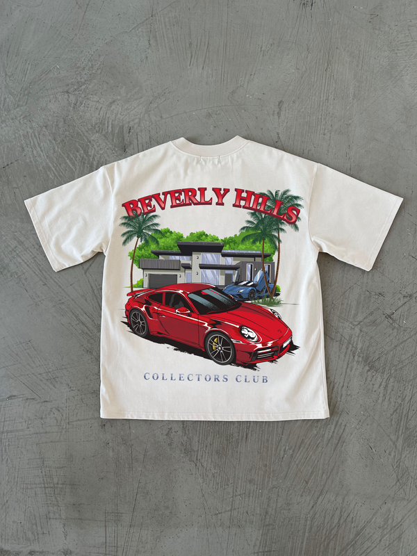 Beverly Hills Collectors Club T-Shirt | Bone White