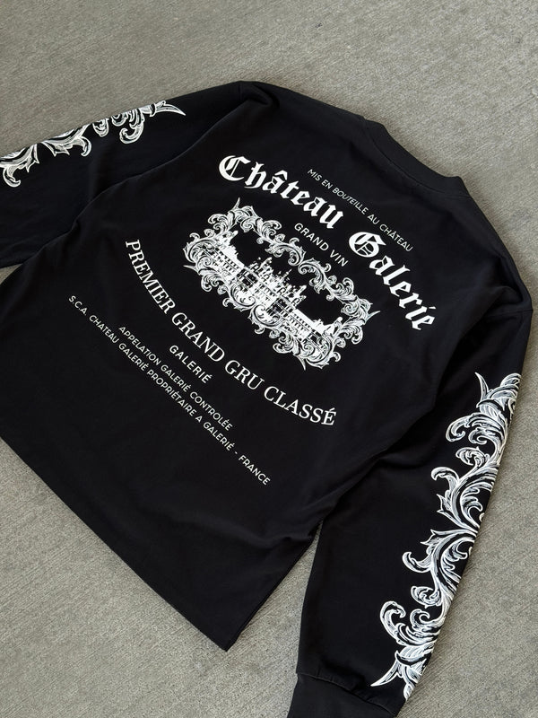 Château Galerie Long Sleeve | Jet Black