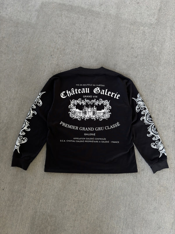 Château Galerie Long Sleeve | Jet Black