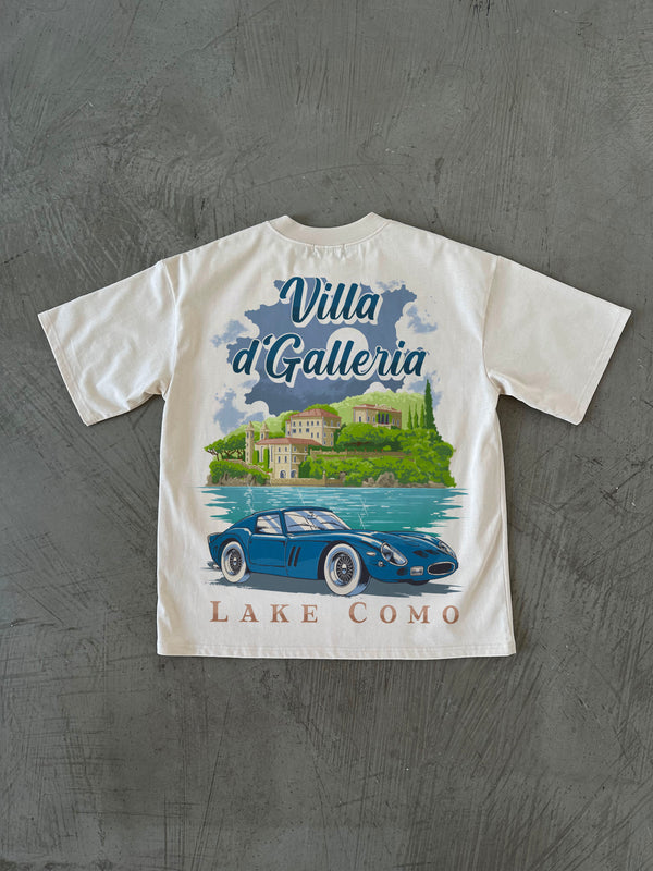 Villa d'Galleria T-Shirt | Bone White