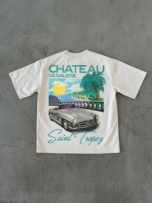 Château de Galerie T-Shirt | Bone White