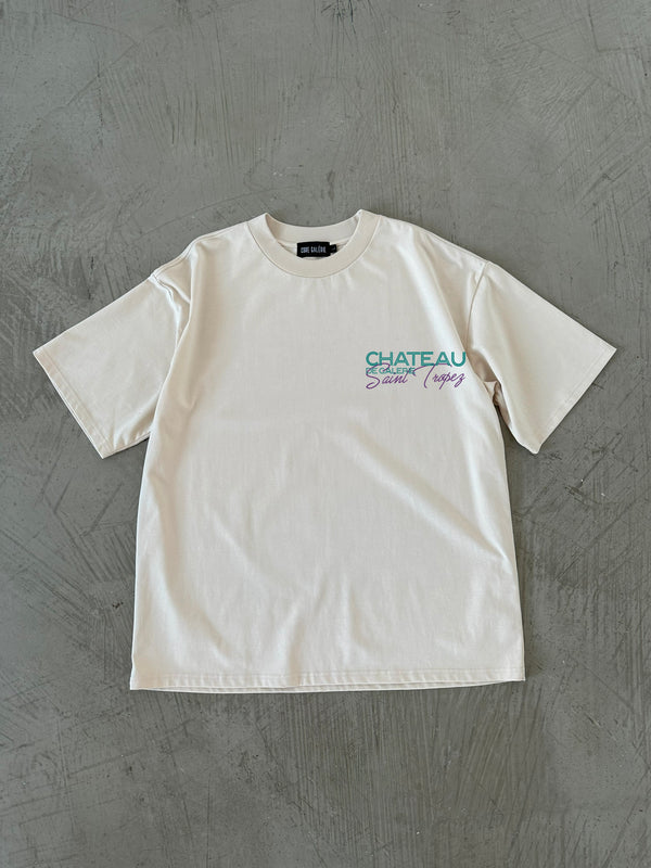 Château de Galerie T-Shirt | Bone White