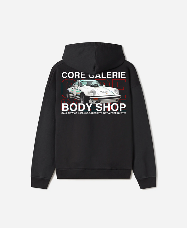 CG Body Shop Hoodie | Vintage Black