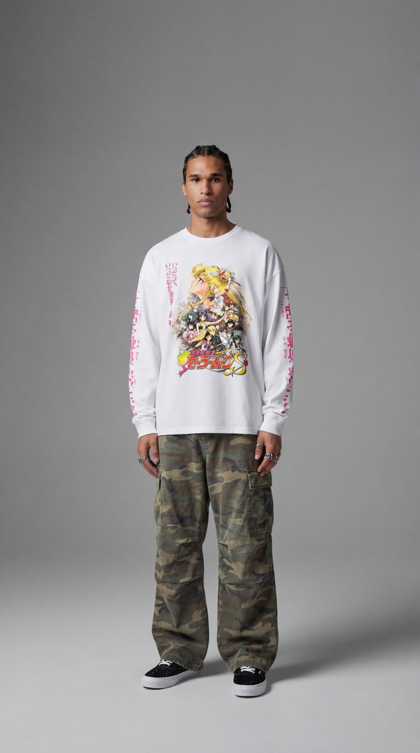 Galaxy Longsleeve | Pure White