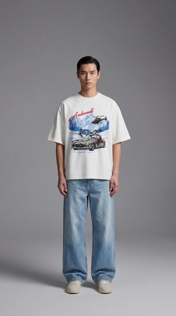 Andermatt T-Shirt | Pure White