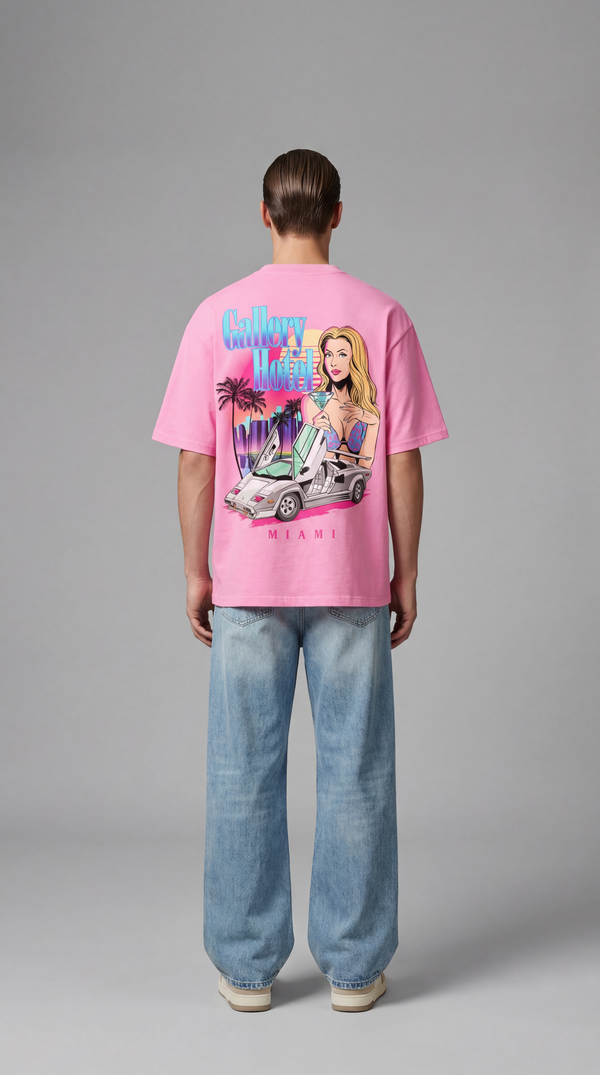 Gallery Hotel T-Shirt | Sakura Pink
