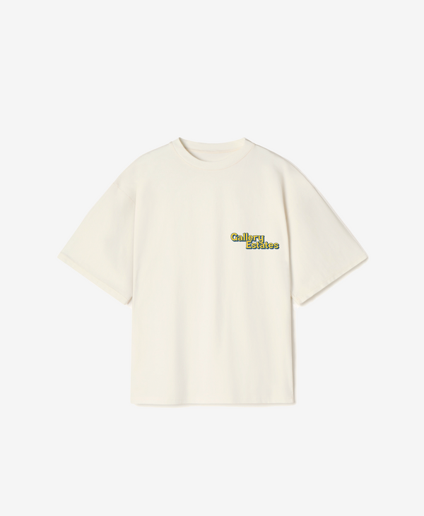 Gallery Estates T-Shirt | Bone White