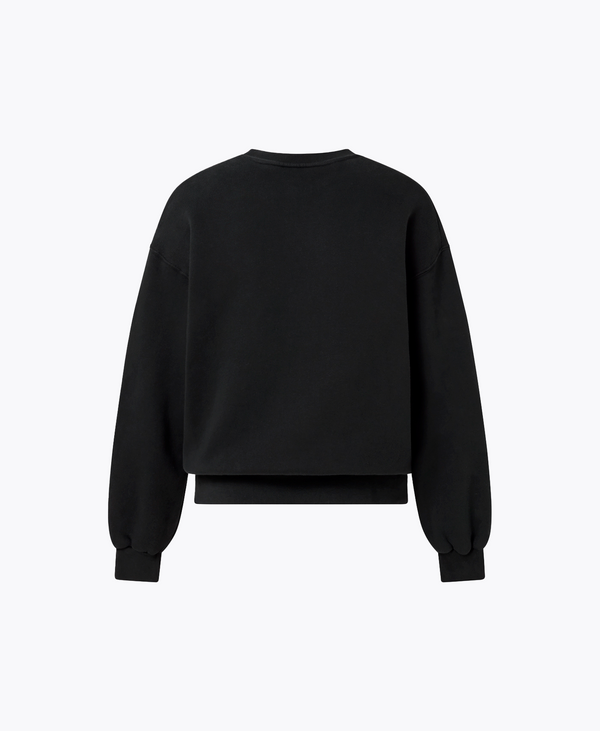 Doberman Crewneck | Jet Black