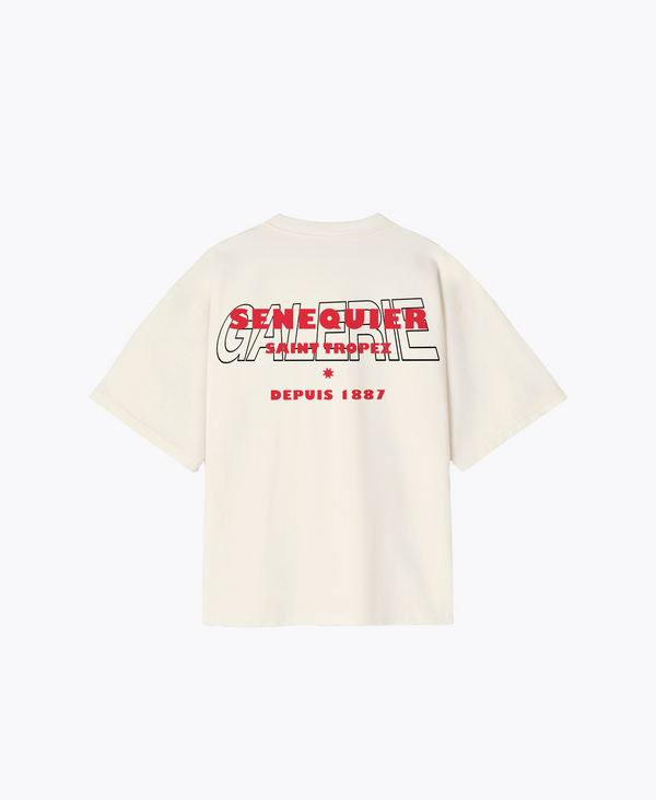 Senequier T-Shirt | Bone White