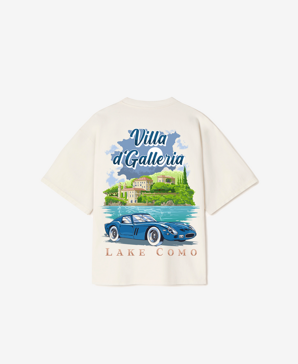 Villa d'Galleria T-Shirt | Bone White