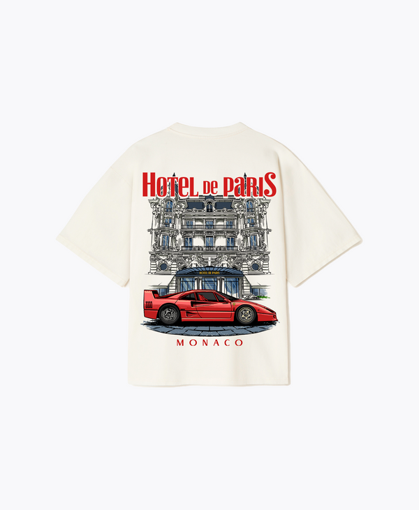 Hotel de Paris T-Shirt | Bone White