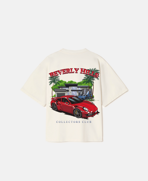 Beverly Hills Collectors Club T-Shirt | Bone White