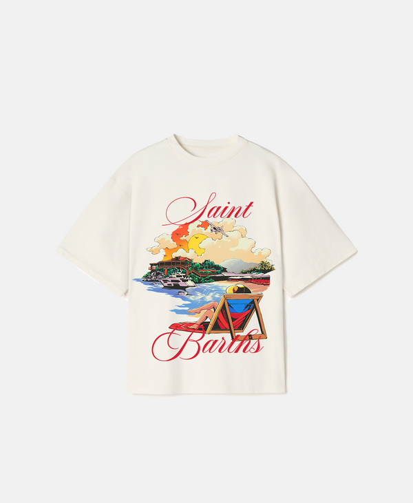 Saint Barths T-Shirt | Bone White