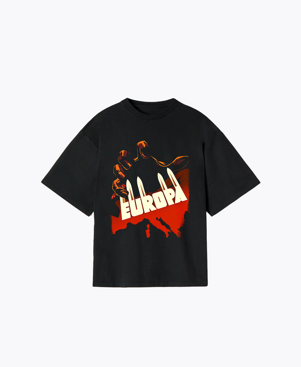 Hands Off! T-Shirt | Jet Black