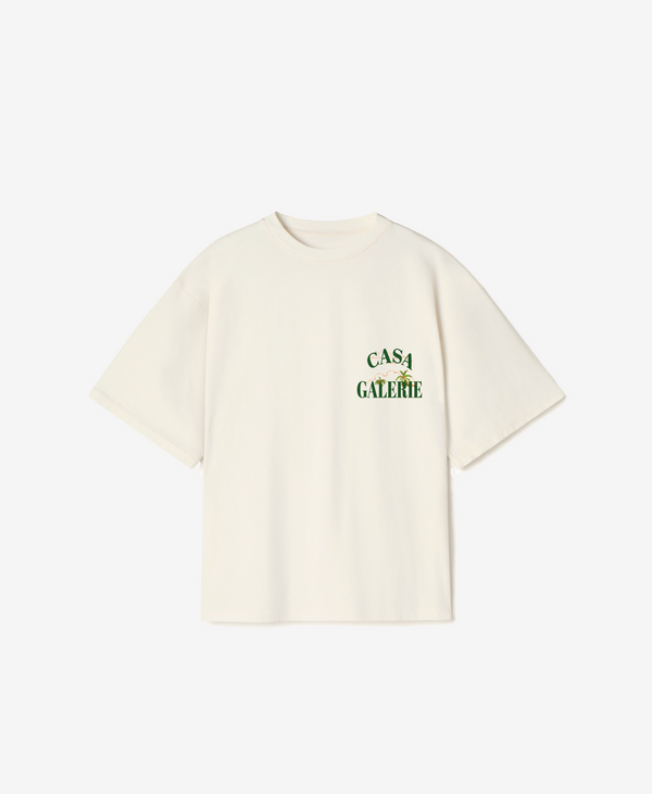 Casa Galerie T-Shirt | Bone White