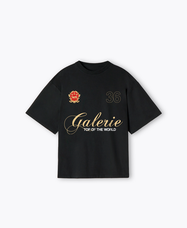 Top of the World T-Shirt | Jet Black