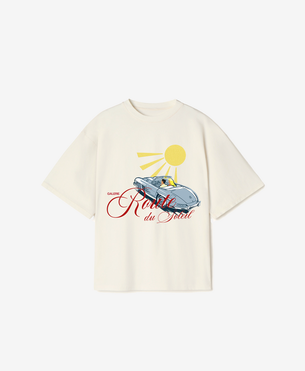 Route du Soleil T-Shirt | Bone White