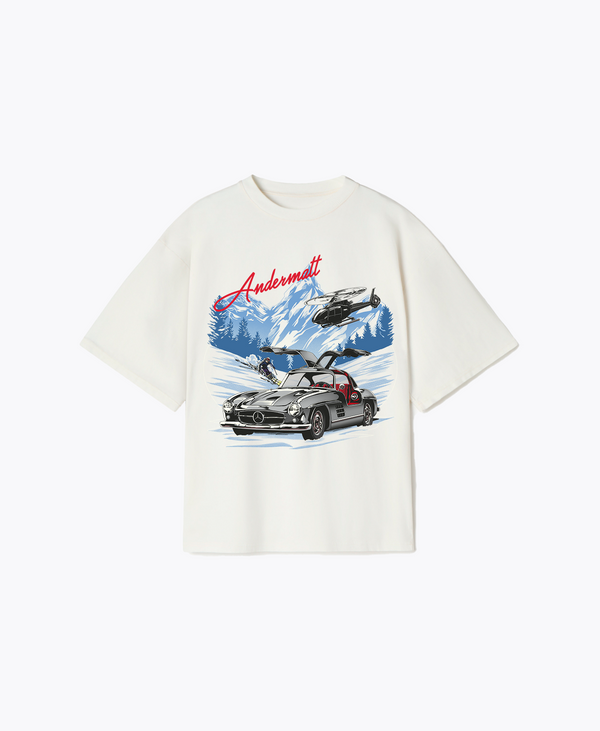 Andermatt T-Shirt | Pure White