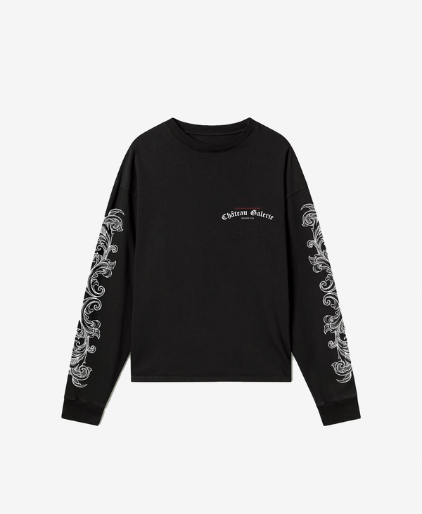 Château Galerie Long Sleeve | Jet Black