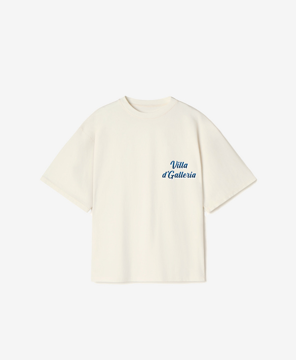 Villa d'Galleria T-Shirt | Bone White