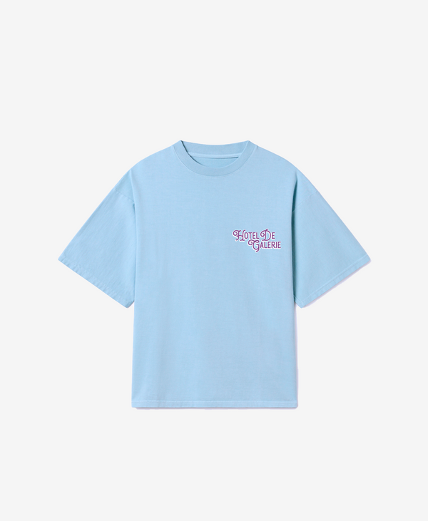 Hotel de Galerie T-Shirt | Ice Blue