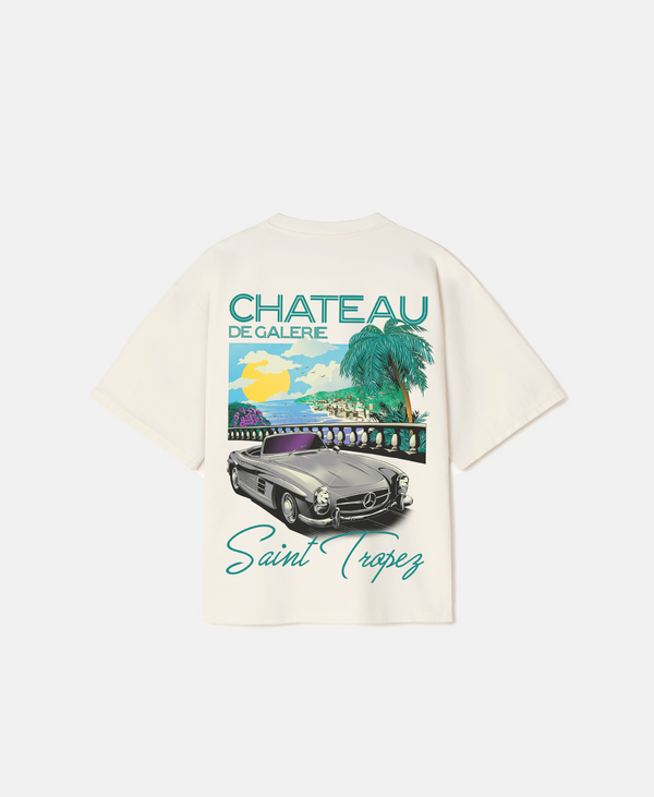 Château de Galerie T-Shirt | Bone White