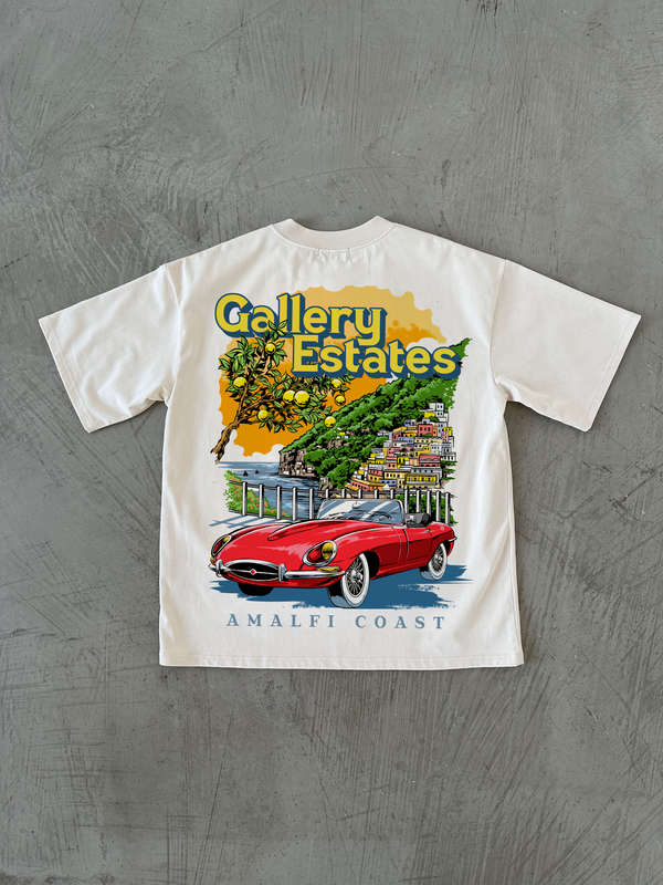 Gallery Estates T-Shirt | Bone White