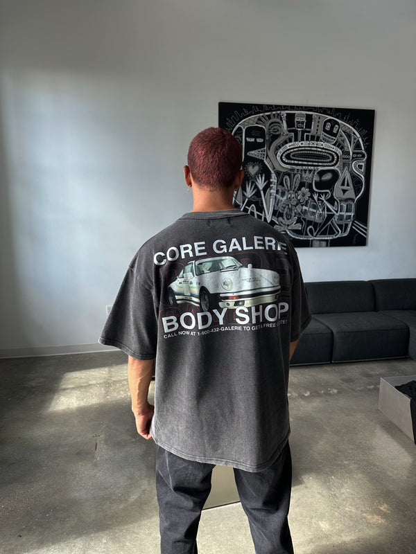 CG Body Shop T-Shirt | Vintage Gray