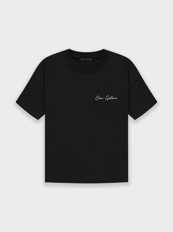 Paris At Night T-Shirt | Black