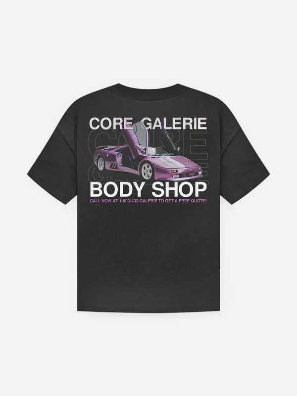 CG Body Shop T-Shirt | Vintage Dark Gray