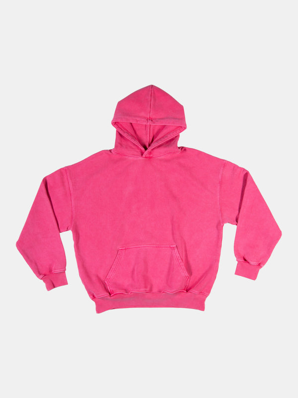 Vintage Sun Faded Hoodie | Pink